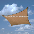 HDPE + UV stabilized sun shade sail